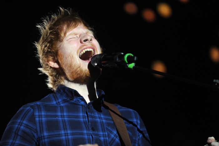 Ed Sheeran em 2015