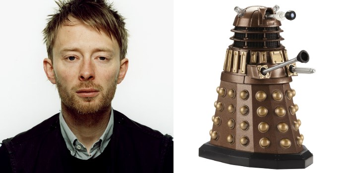 Radiohead queria um Dalek em capa de disco