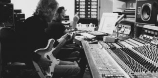 Roger Waters em estúdio com Nigel Godrich