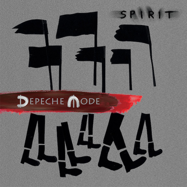 capa do disco "spirit" do depeche mode