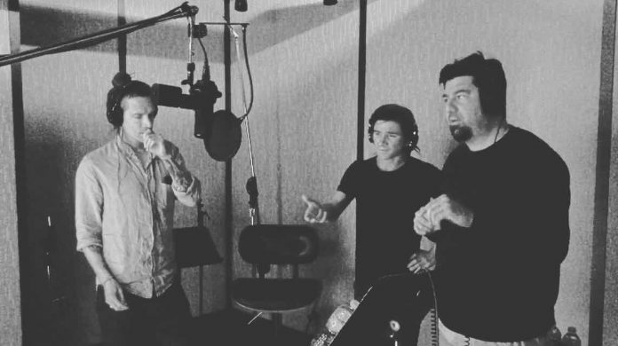 Incubus, Skrillex e Chino Moreno em estúdio