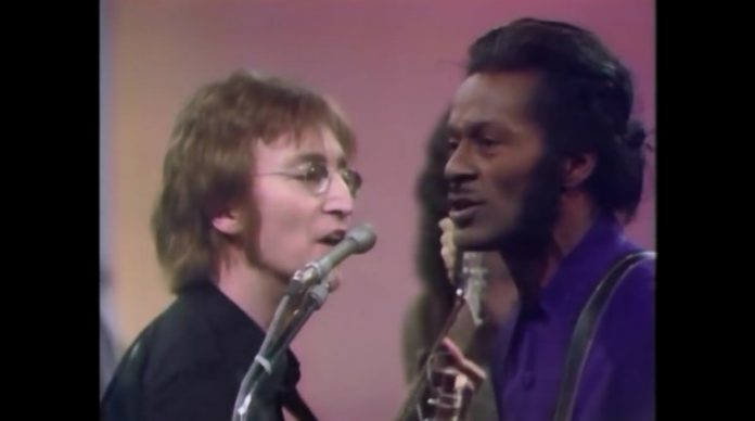 John Lennon e Chuck Berry