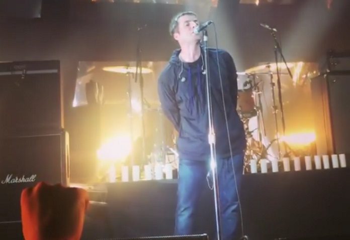 Liam Gallagher em Manchester