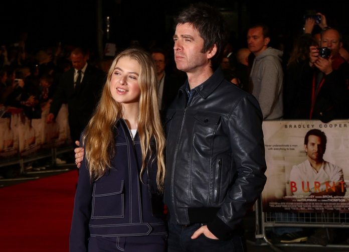 Noel Gallagher e Anais, sua filha