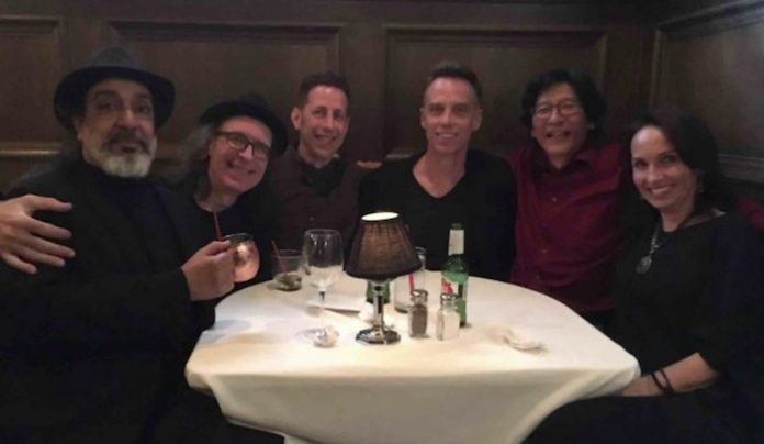 Membros do Soundgarden em jantar