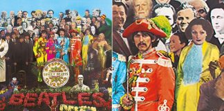 Sgt. Pepper's - Beatles leilão recorte capa
