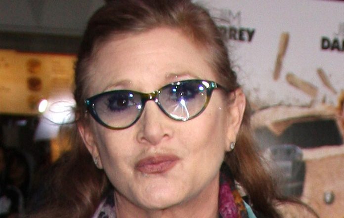 Carrie Fisher em 2013