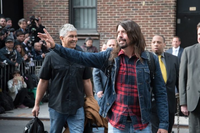 Dave Grohl com o Foo Fighters