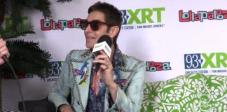 Perry Farrell em entrevista no Lollapalooza