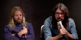 Dave Grohl e Taylor Hawkins, do Foo Fighters