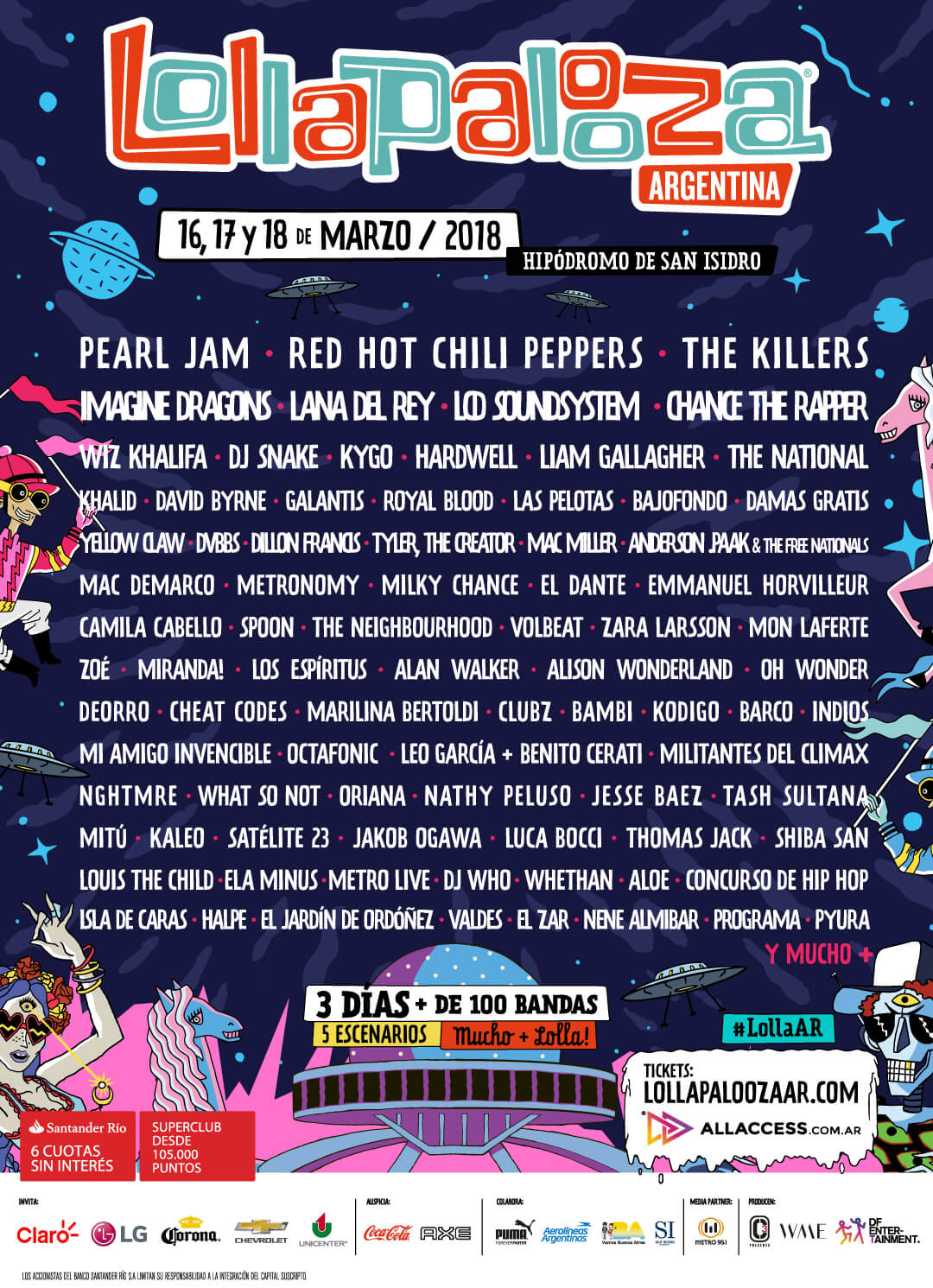 Lollapalooza Argentina 2018