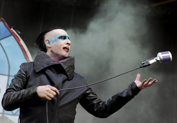 Marilyn Manson em 2015 no Rock on the Range