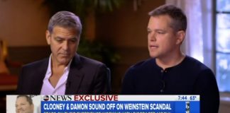 George Clooney e Matt Damon
