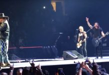 Dave Grohl e Guns N' Roses em Oklahoma