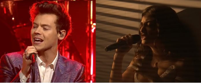 Harry Styles e Lorde no ARIA Music Awards 2017
