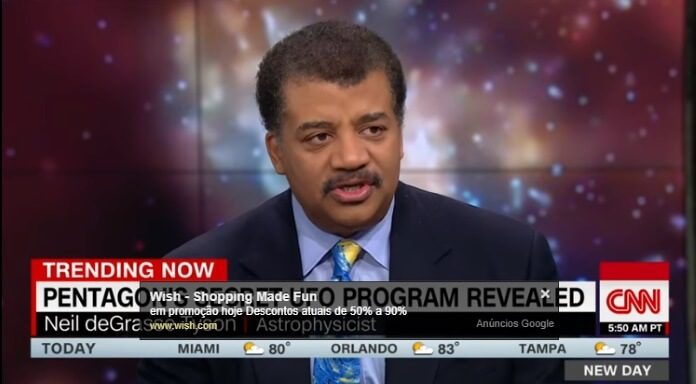 Neil deGrasse Tyson fala sobre OVNIs na CNN