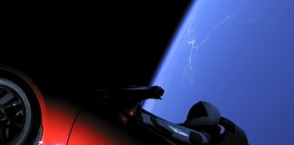 Carro da Tesla está indo para Marte