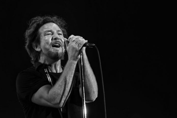 Eddie Vedder Pearl Jam no Lollapalooza Brasil