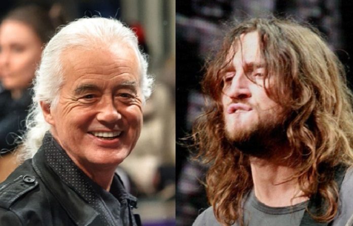 Jimmy Page e John Frusciante
