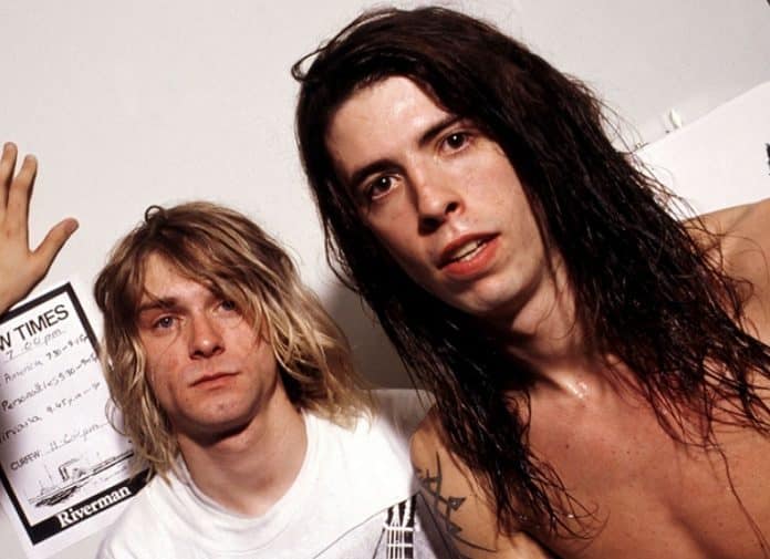 Kurt Cobain e Dave Grohl