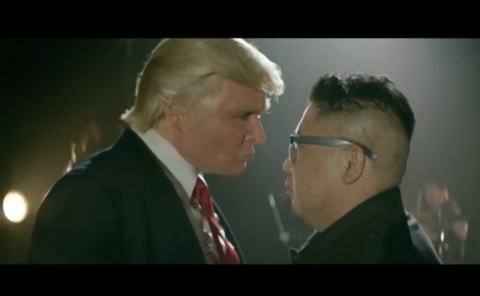 30 Seconds to Mars utiliza imitadores de Trump e Kim Jong-Un no programa de James Corden