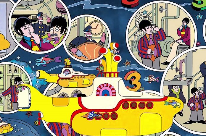 Beatles lança graphic novel de Yellow Submarine
