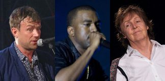 Damon Albarn acredita que parceria entre Paul McCartney e Kanye West foi forçada