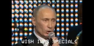 Vladimir Putin canta Radiohead