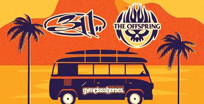 311, The Offspring e Gym Class Heroes em turnê