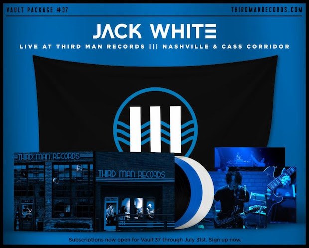 Jack White - album ao vivo em vinil