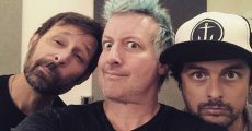 Tré Cool publica foto do Green Day
