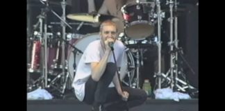 Layne Staley com o Alice In Chains no Lollapalooza