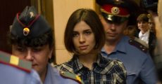 Nadezhda, do Pussy Riot, na prisão em 2012