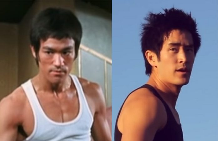Bruce Lee e Mike Moh (filme do Tarantino)