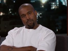 Kanye West no programa de Jimmy Kimmel