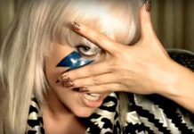 Lady Gaga no clipe de "Just Dance"