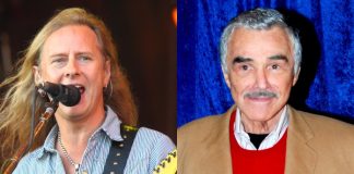 Jerry Cantrell (Alice in Chains) e Burt Reynolds