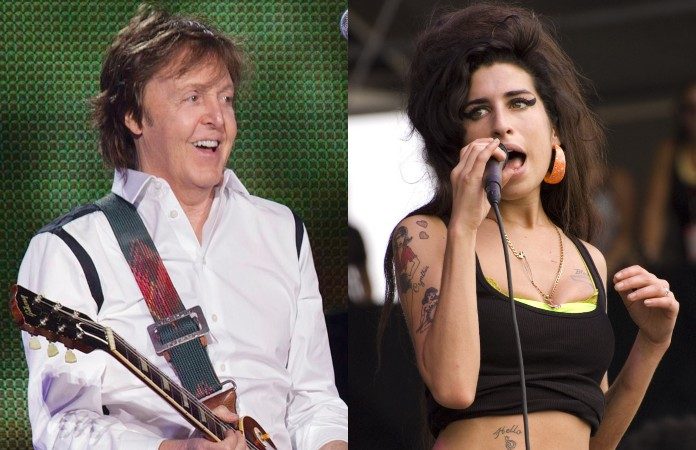 Paul McCartney e Amy Winehouse (2)