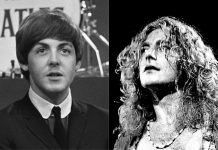Paul McCartney (Beatles) e Robert Plant (Led Zeppelin)