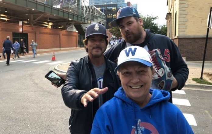 Eddie Vedder em partida do Chicago Cubs