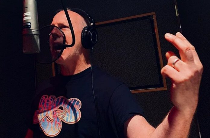 Greg Graffin gravando novo disco do Bad Religion