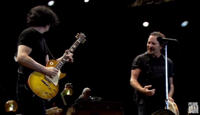 Jack White com o Pearl Jam