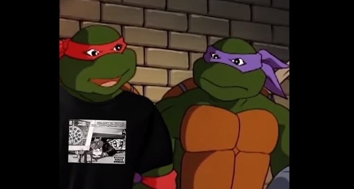 Tartarugas Ninja cantando Beastie Boys