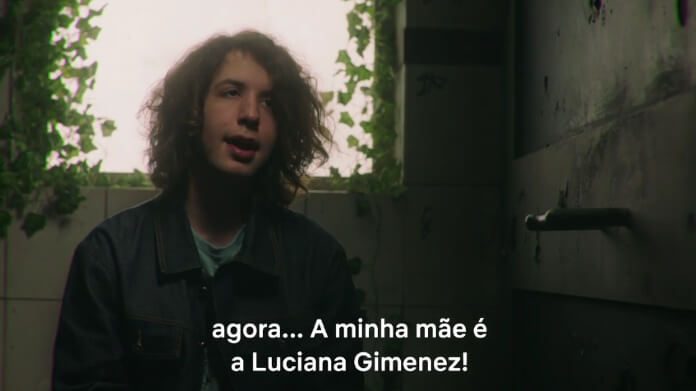 Lucas Jagger em vídeo de Sex Education