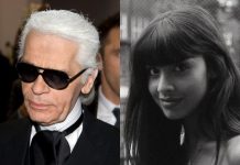 Karl Lagerfeld e Jameela Jamil