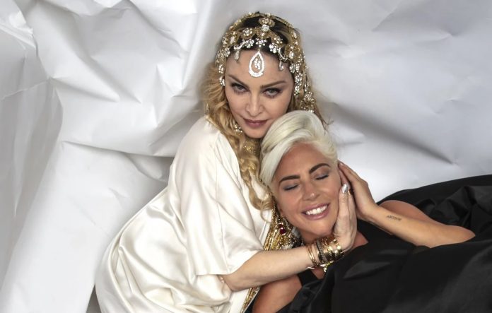 Madonna e Lady Gaga no Oscar