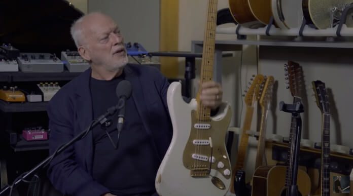 David Gilmour e a guitarra base de Another Brick In The Wall