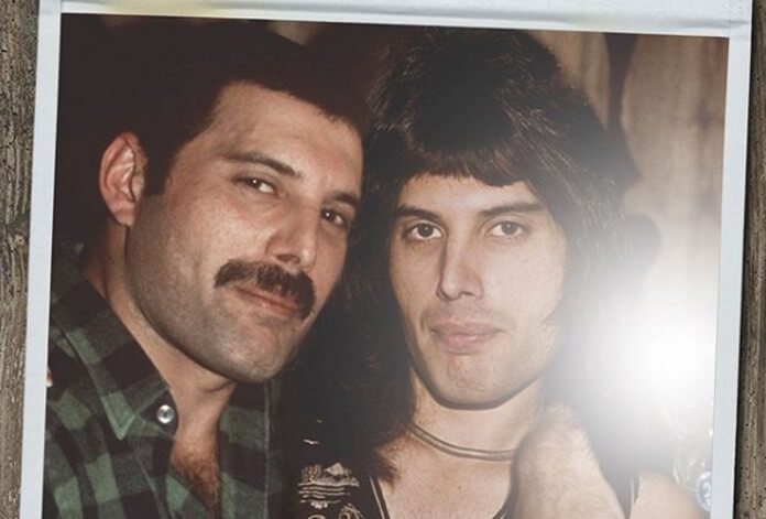 Encontro de Freddie Mercury mais velho e mais novo