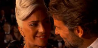 Lady Gaga e Bradley Cooper no Oscar