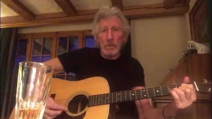 Roger Waters grava vídeo para a Venezuela